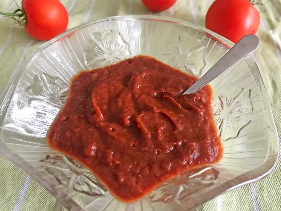 Selbstgemachtes Tomatenketchup