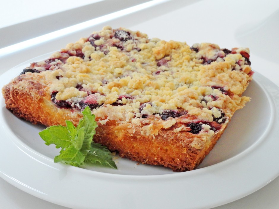 Pflaumenkuchen mit Streusel