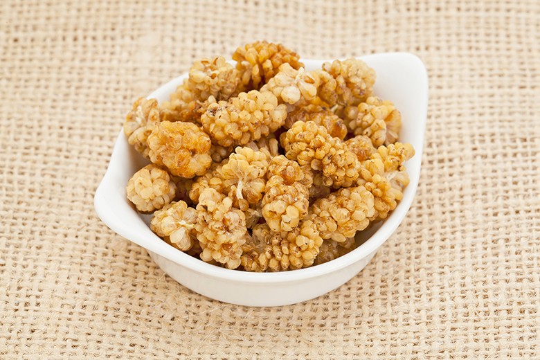Getrocknete Maulbeeren