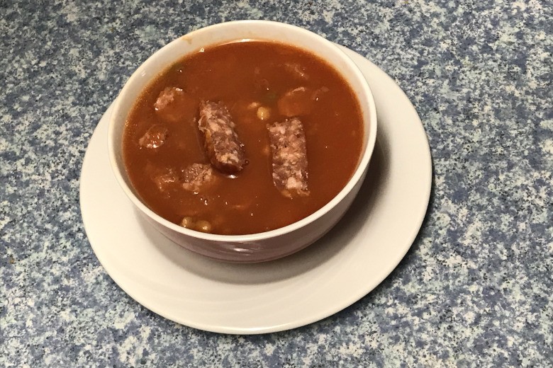 Serbische Bohnensuppe