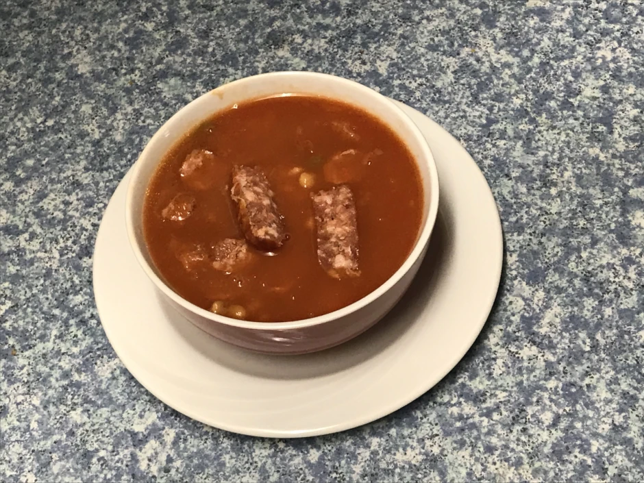 Serbische Bohnensuppe