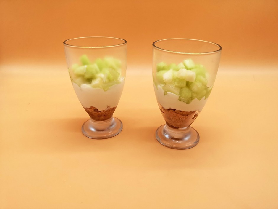 Honigmelonen-Trifle