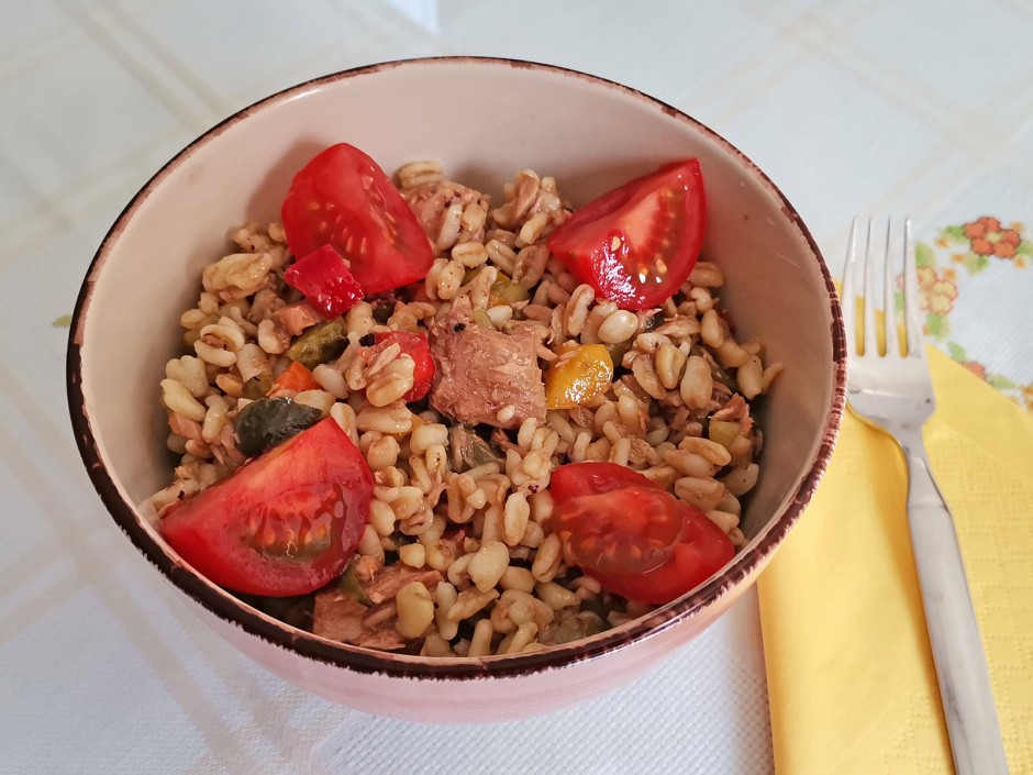 Thunfischsalat mit Hartweizen