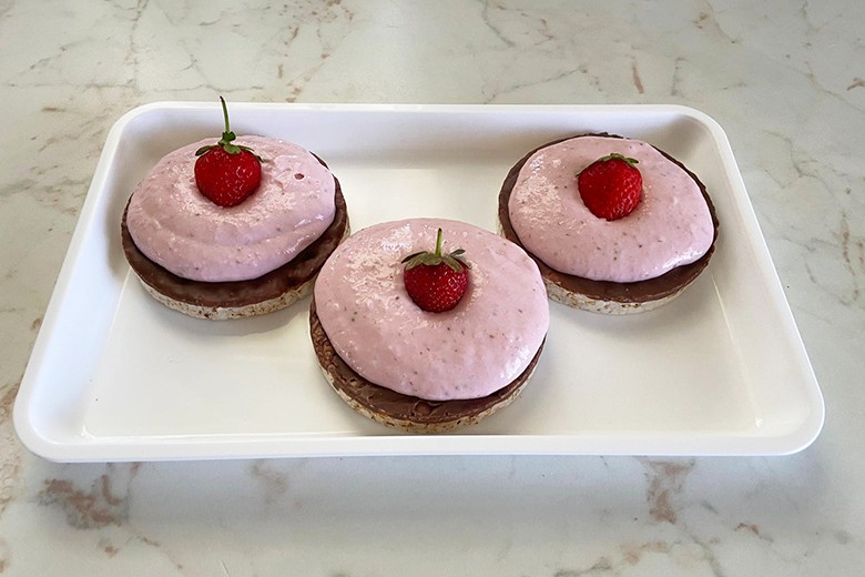 Erdbeer-Mascarpone Türmchen
