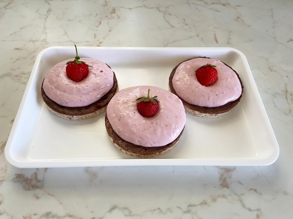 Erdbeer-Mascarpone Türmchen