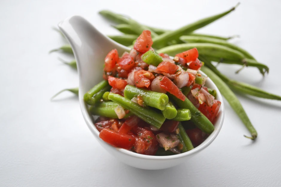 Bohnen-Tomaten-Salat