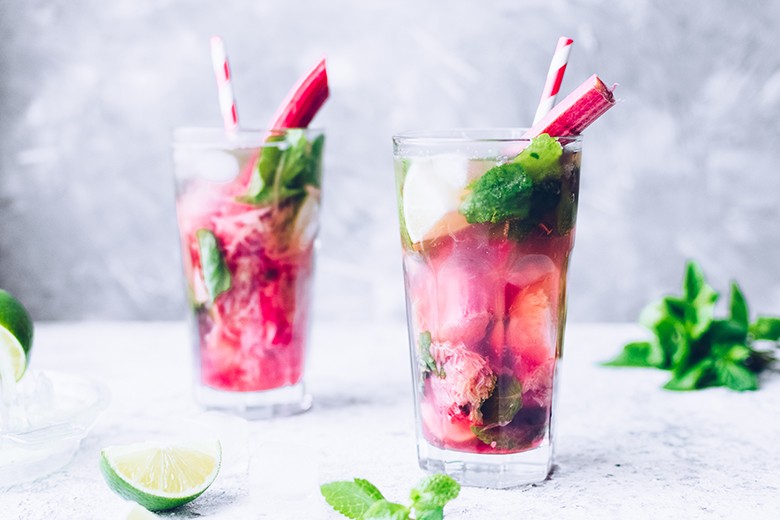 Rhabarber-Mojito