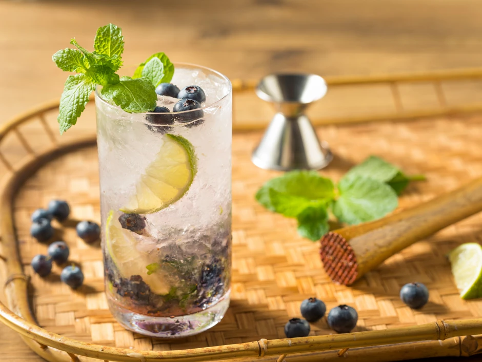 Blueberry Mojito