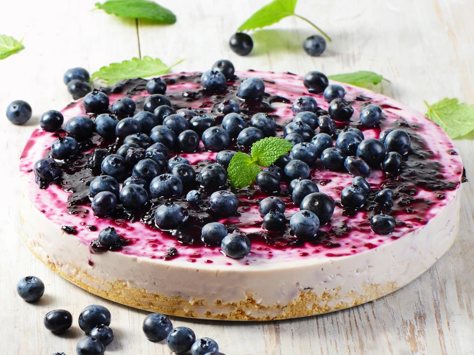 Heidelbeercremetorte