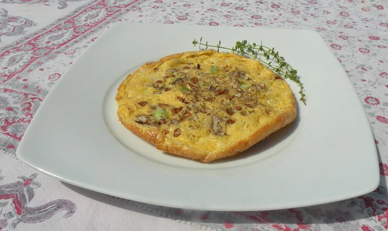 Walnussomelette