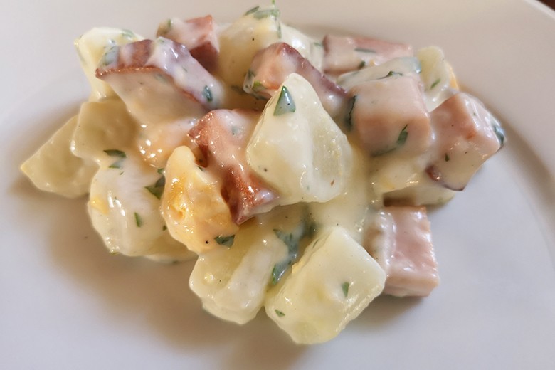 Kohlrabi-Eier-Ragout