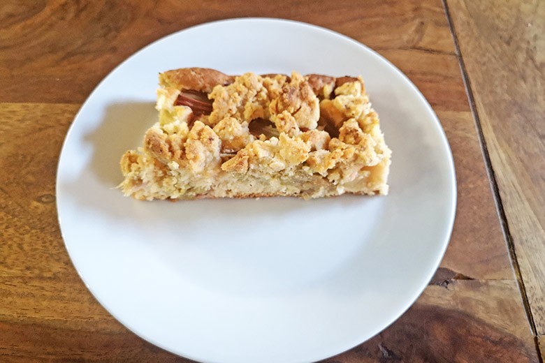 Rhabarber-Kuchen