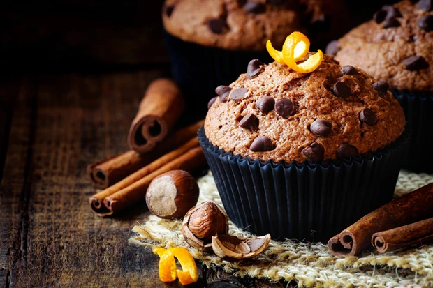 Schoko-Nuss-Muffins