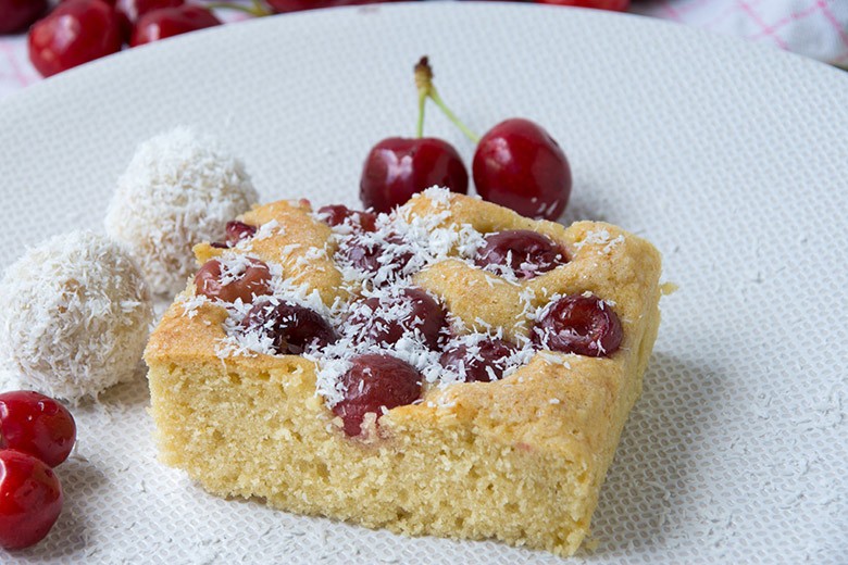 Raffaello-Kirschkuchen