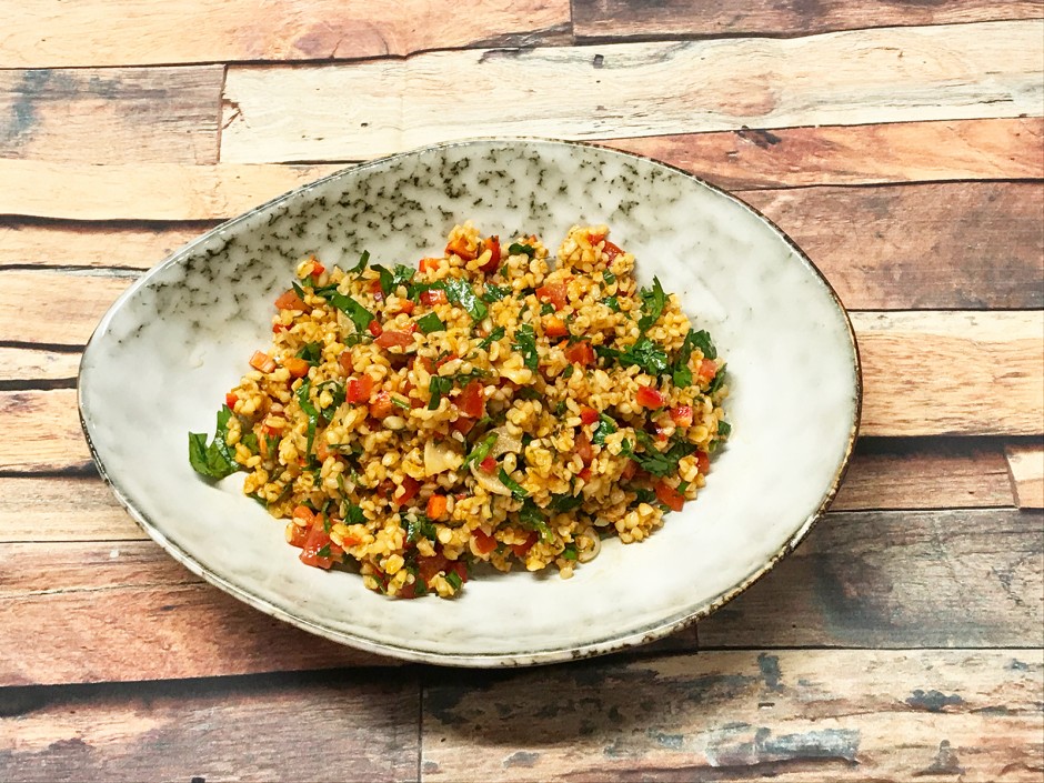 Bulgur-Petersiliensalat
