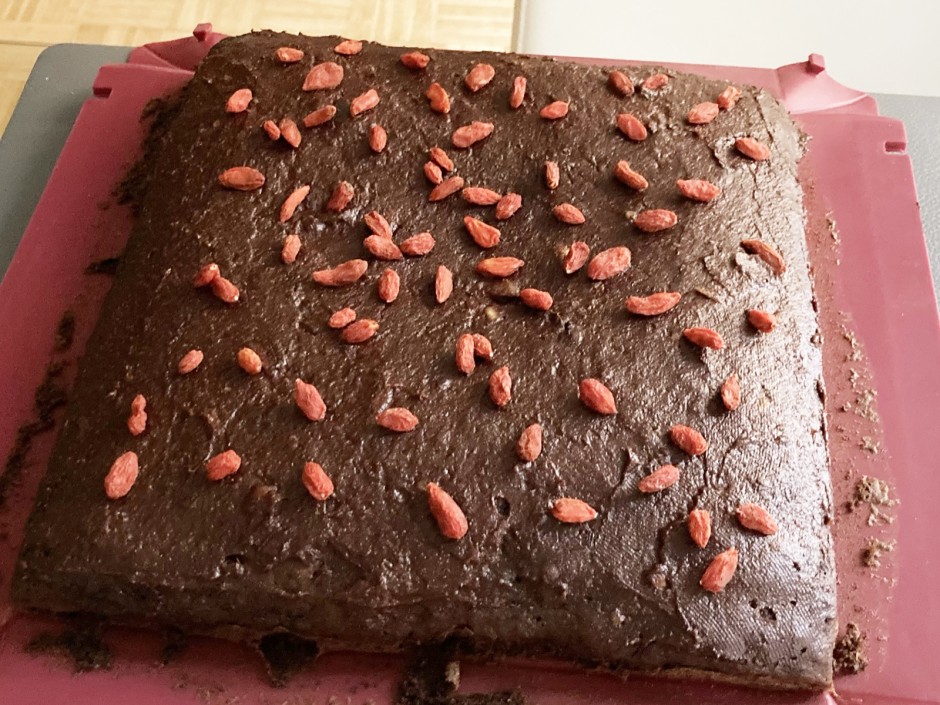 Fettarme und saftige Brownies