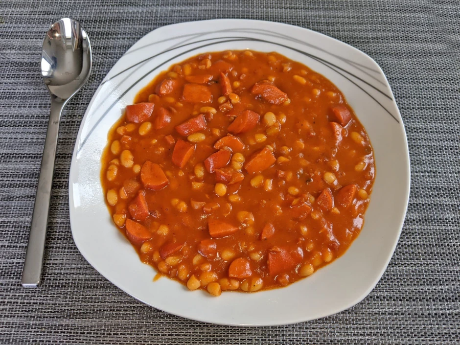 Serbische Bohnensuppe