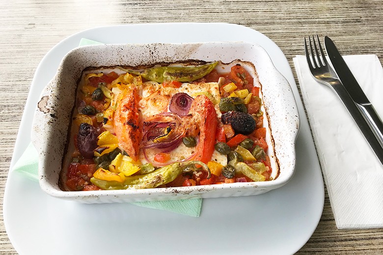 Feta aus dem Backofen