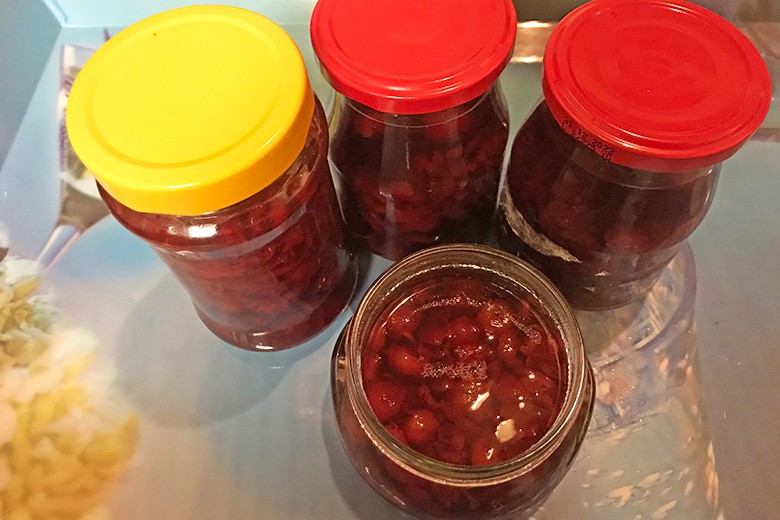 Sauerkirsch-Fruchtzubereitung