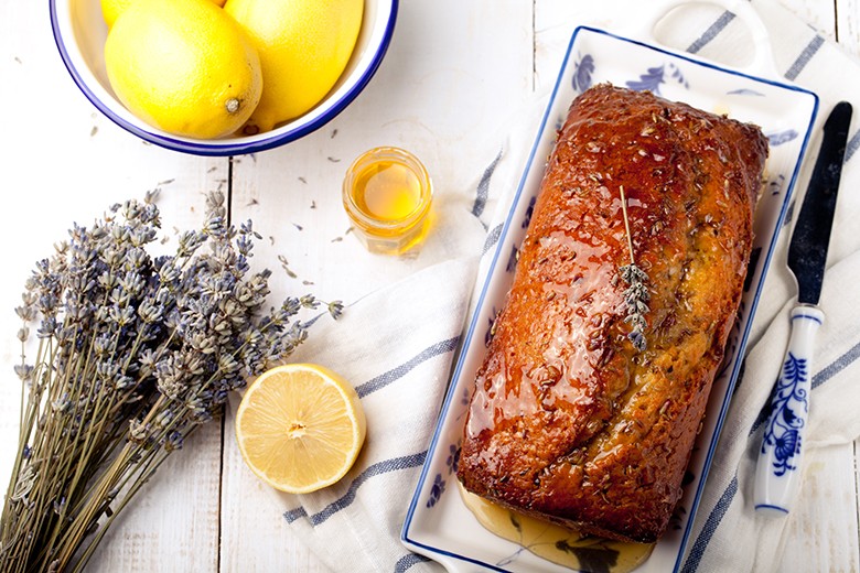 Lavendel Zitronen Kuchen