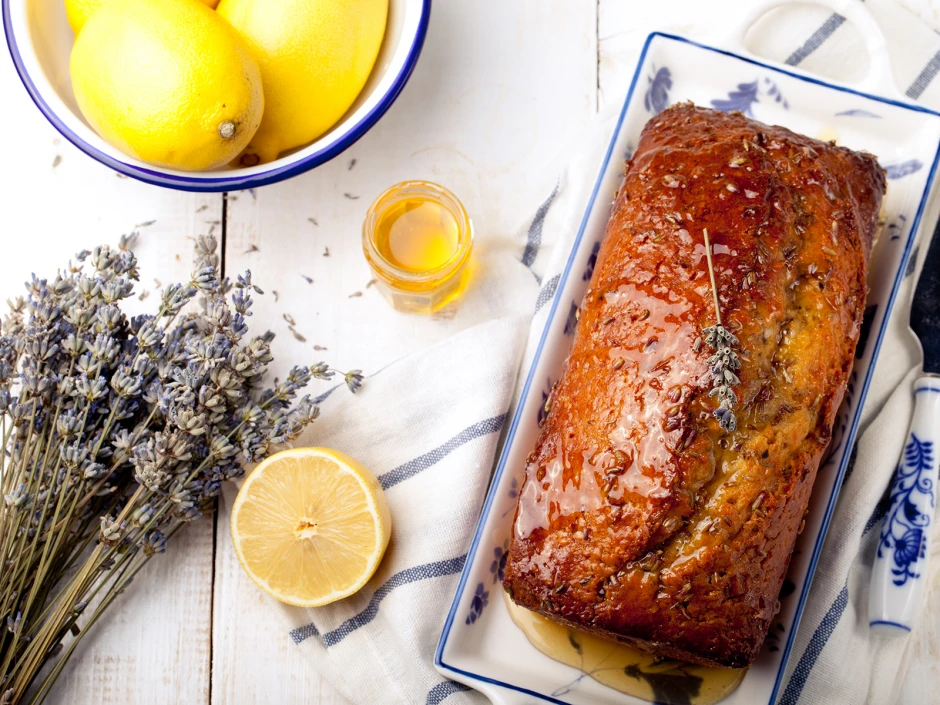Lavendel Zitronen Kuchen