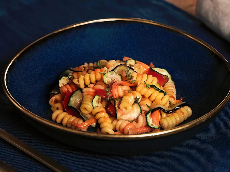 Barilla COLLEZIONE Fusilli Bucati Corti mit Gem&uuml;se