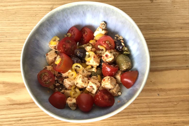 Griechischer Hirtensalat pikant