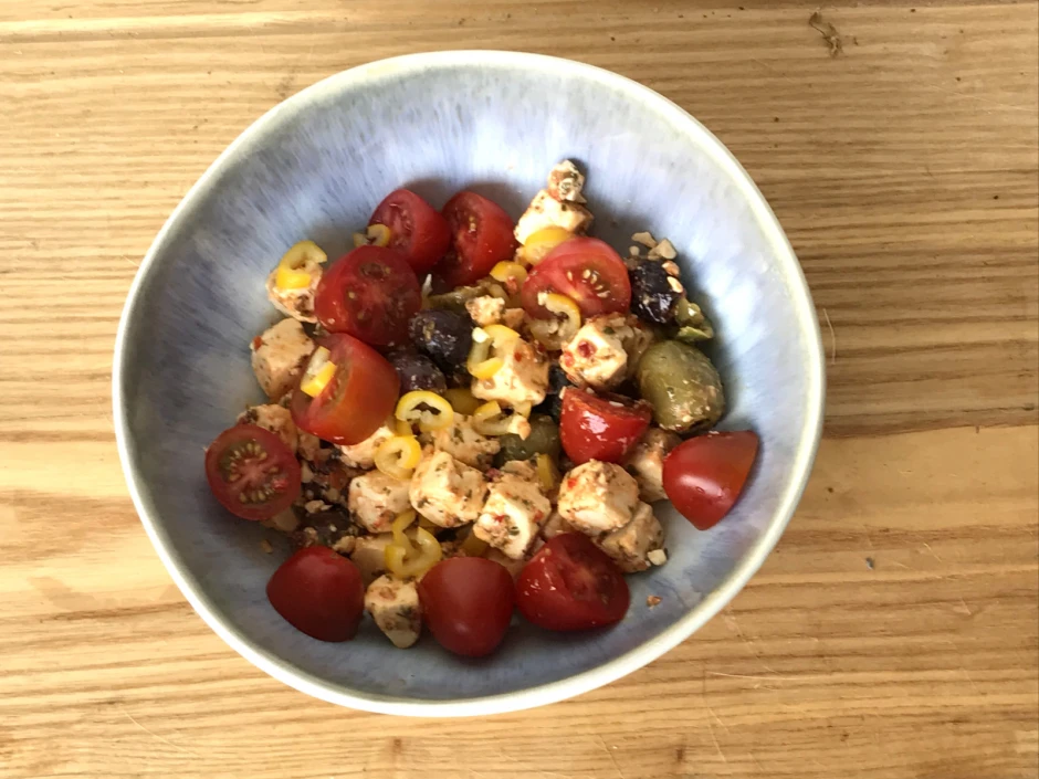 Griechischer Hirtensalat pikant