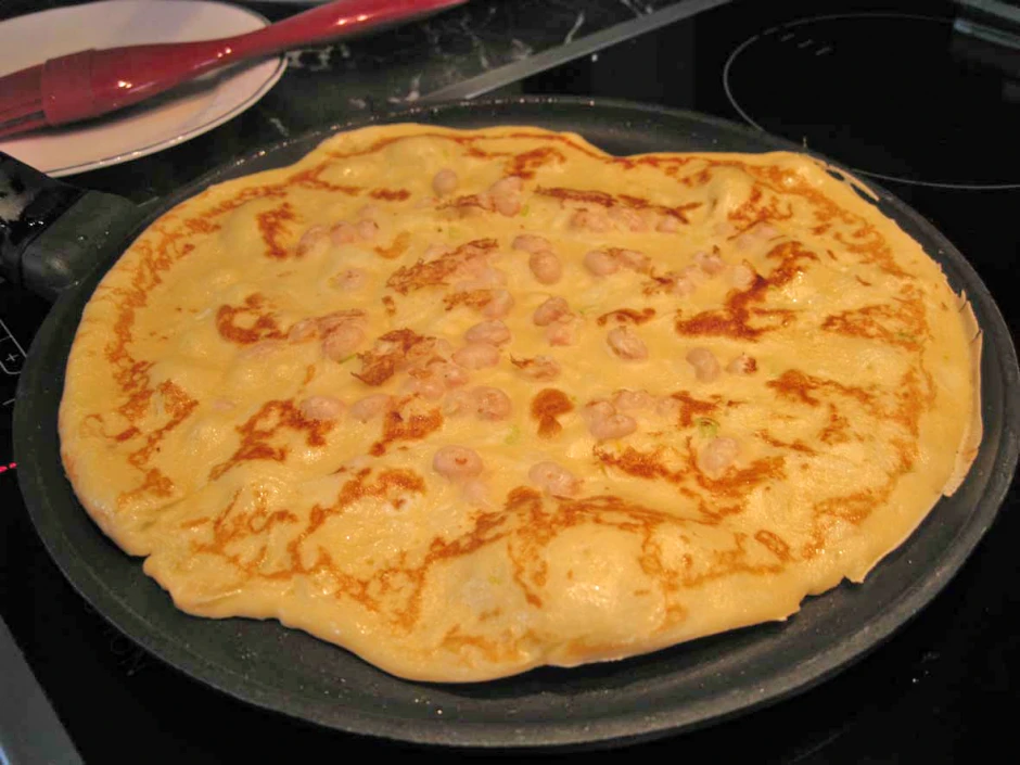 Bohnen Pfannkuchen