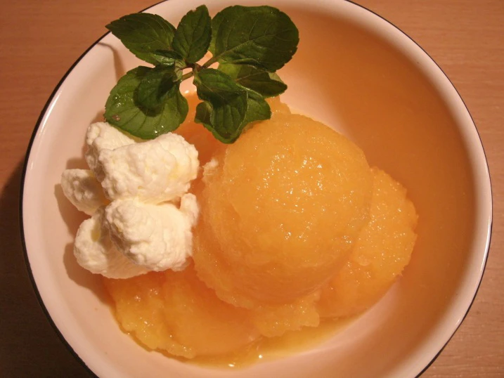 Aprikosen Sorbet