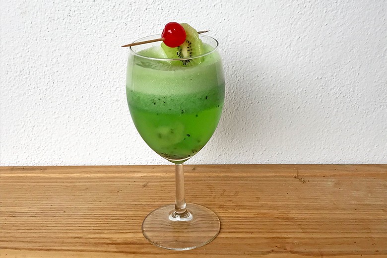 Kiwi-Melonen-Sprizz