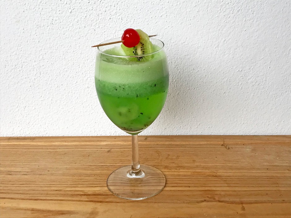 Kiwi-Melonen-Sprizz
