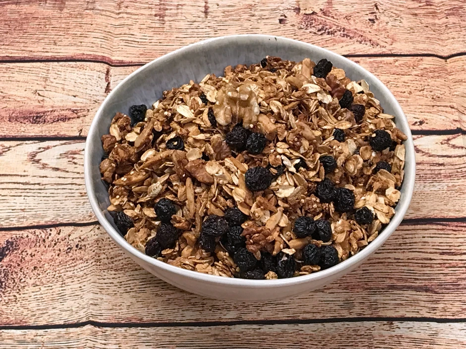 Knusperm&uuml;sli mit N&uuml;ssen