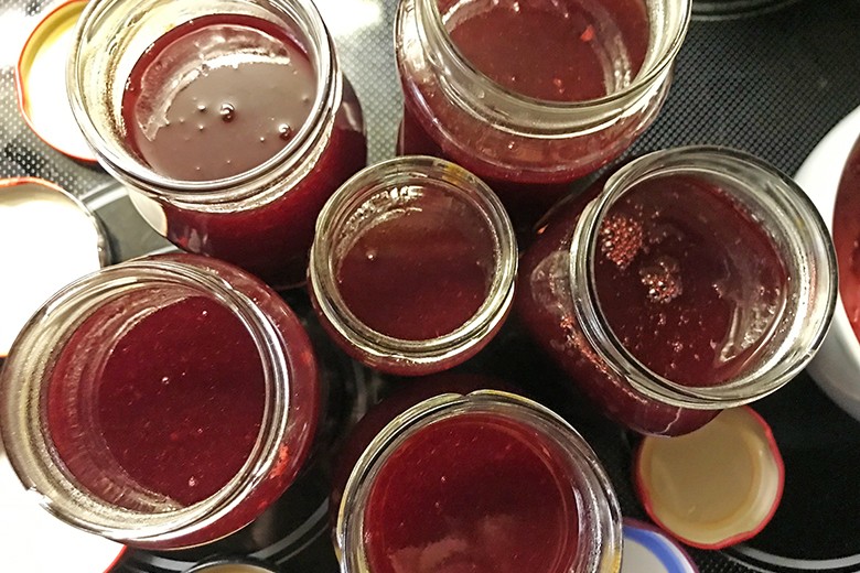 Feine Ribiselmarmelade