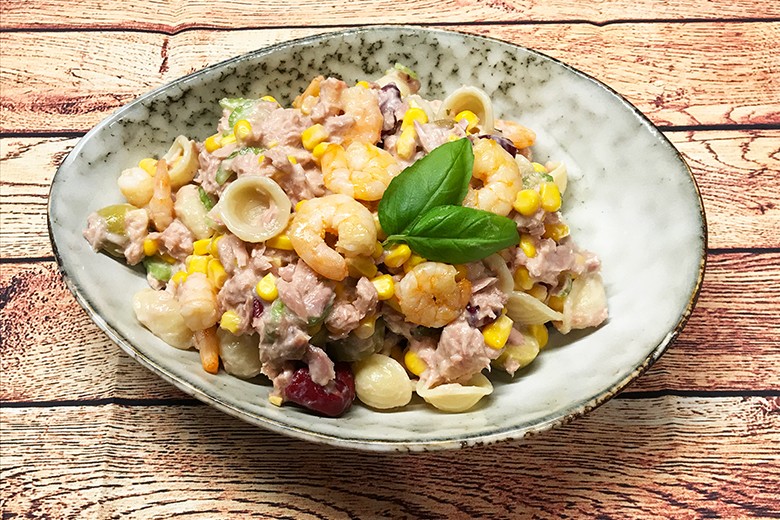 Thunfisch-Garnelen-Salat