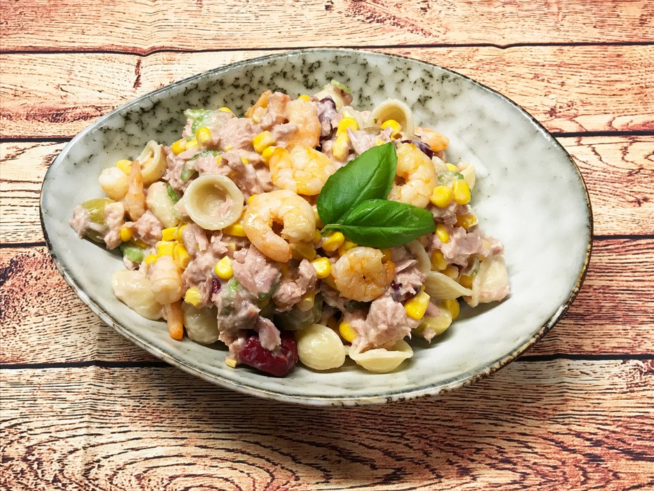Thunfisch-Garnelen-Salat