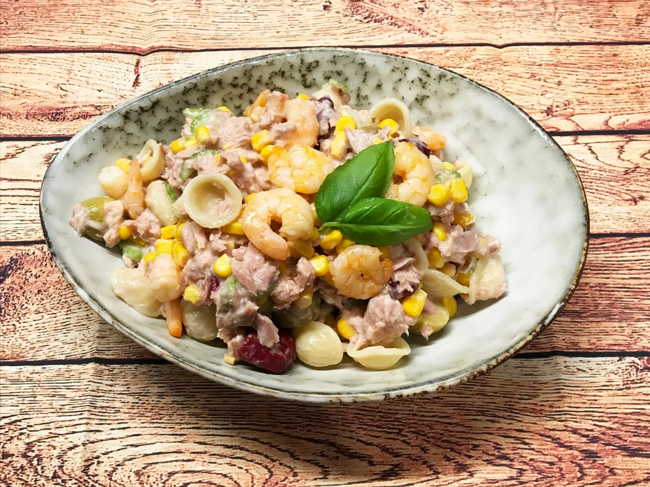 Thunfisch-Garnelen-Salat