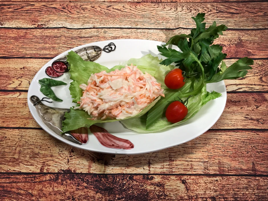 Karottensalat nach Farmerart