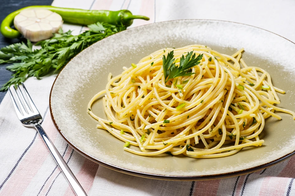 Spaghetti aglio e olio