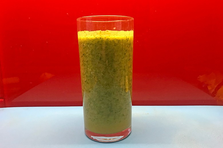 Grüner Sauerkrautsmoothie