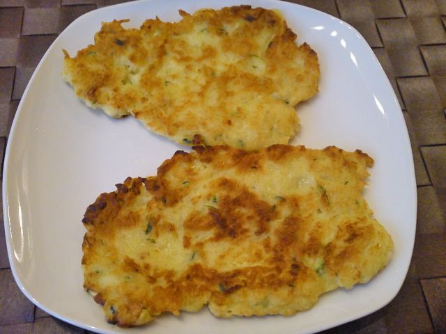 Kartoffelpuffer mit Zucchini - Rezept