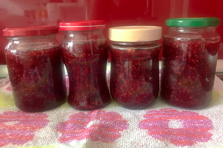 Himbeer-Vanille-Marmelade