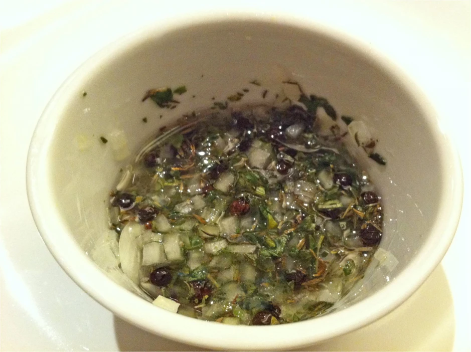 Kräutermarinade