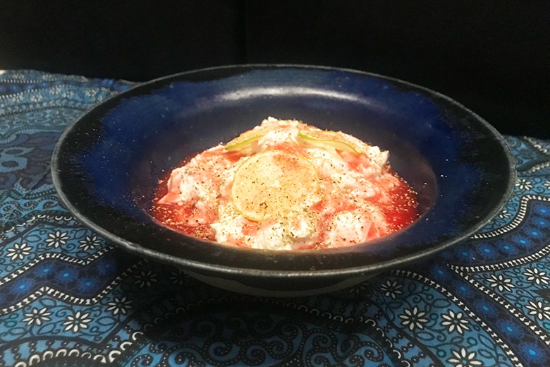 Ziegenfrischkäse Rosmarin-Limette-Johannisbeer