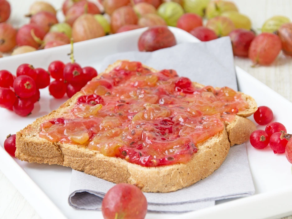 Stachelbeer-Johannisbeer-Marmelade