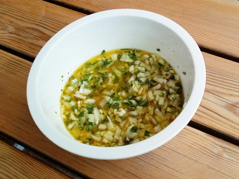 Kräutermarinade für Steaks