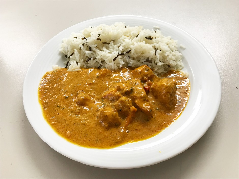 Indian Chicken in Kokossoße