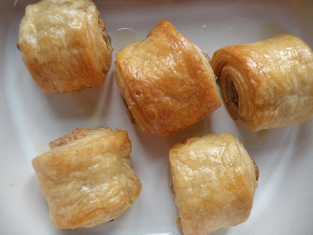 Griechische Mandelrollen