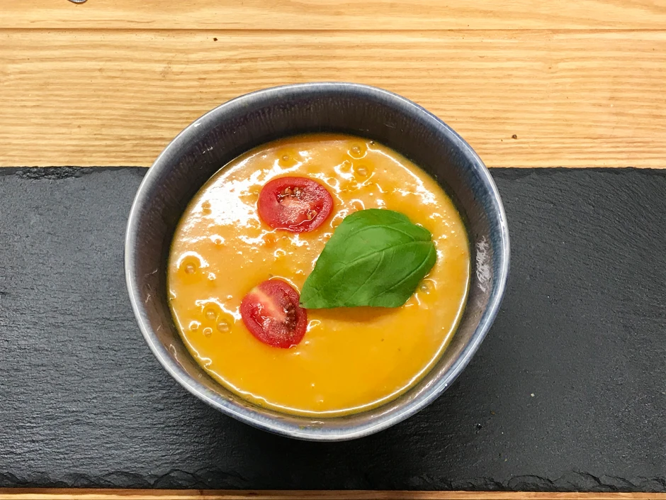Kokos-Karottensuppe Hawaii