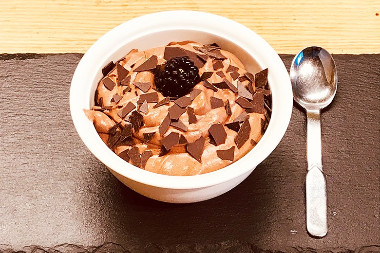 Mousse au Chocolat ohne Ei